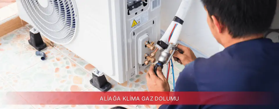 Aliağa İlçemi Finlux Klima Gaz Dolumu